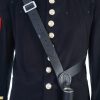 Black Leather Flag Carrier