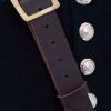 Brown Leather Flag Carrier - Image 2