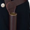 Brown Leather Flag Carrier - Image 3