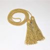 Gold 'Flag Pole Cord with Tassels'