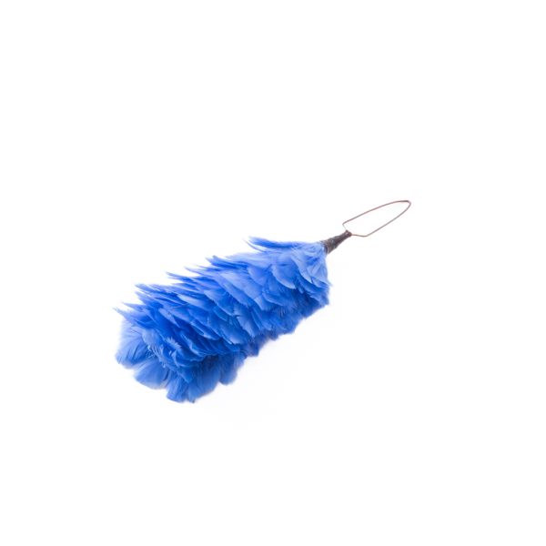 Sky-Blue Feather Hackle - Image 2