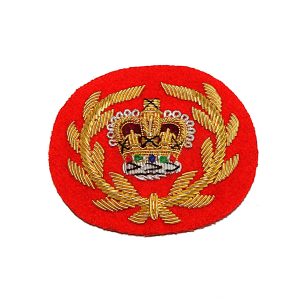 Gold on Red, WO2's 'Mess Dress' Badge