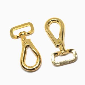 Gold finish Sword Belt Spring Clips (Pair)