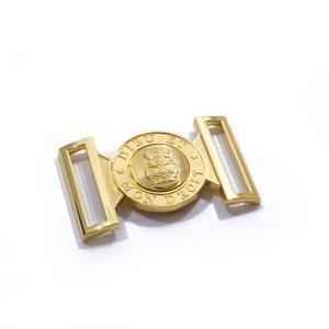 Gold Finish General Service Belt Buckle, 45mm Width (1 3/4″)